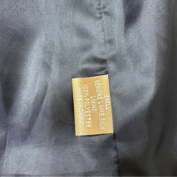 Katherine Kelly Lambs Leather Trench - Picture 12 of 15